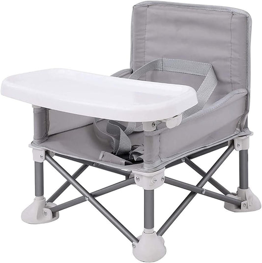 Toddler Folding Portable High Chair with Tray