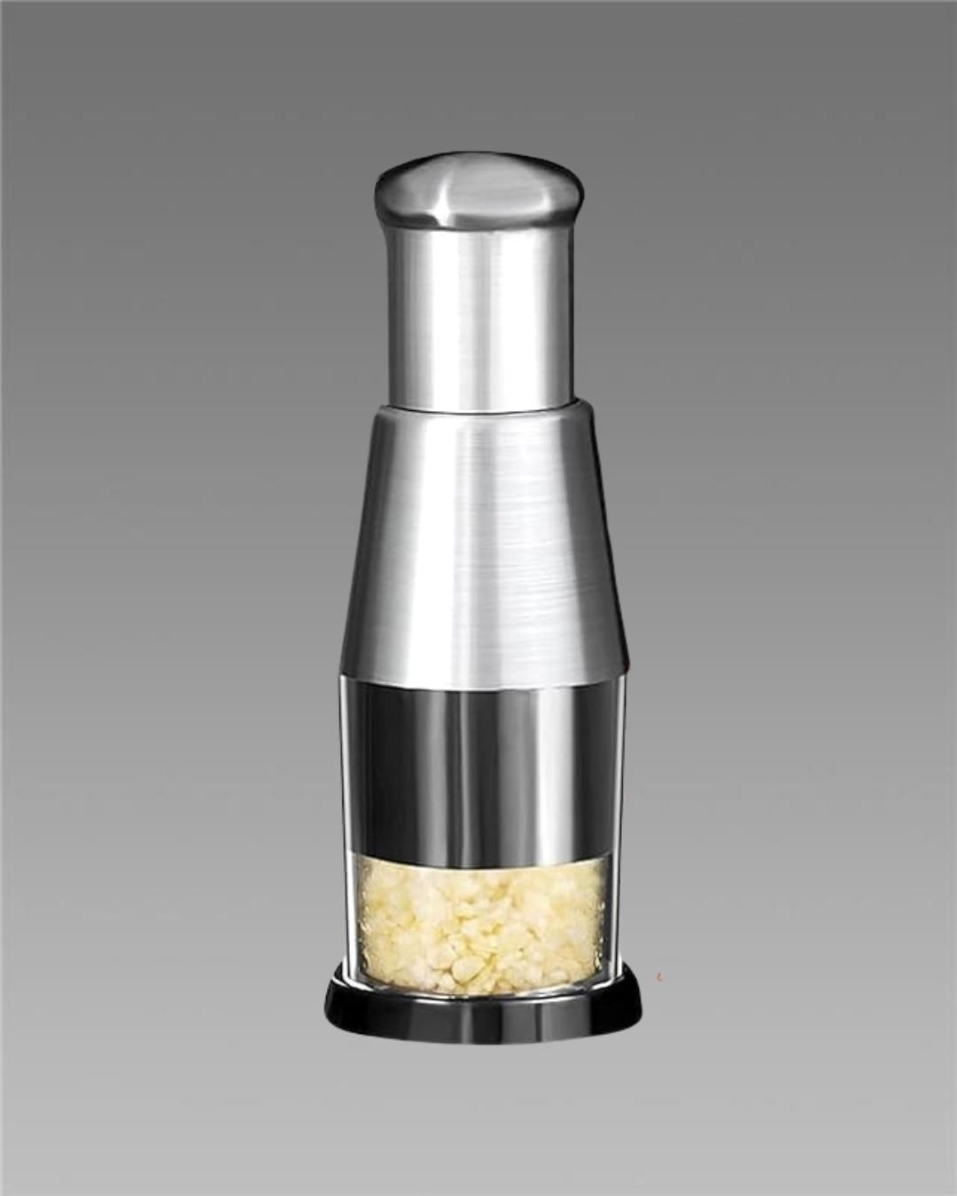 Stainless Steel Hand - Food Chopper - Garlic Press