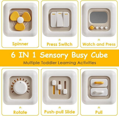 6 in 1 Montessori Baby Smart Cube