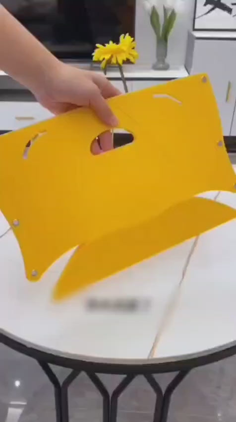 Sturdy & Lite Weight Portable Folding Plastic Stool (Assorted Colors)